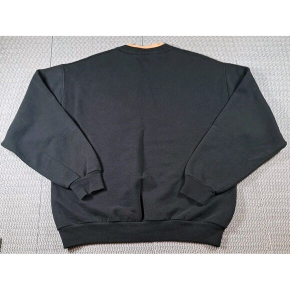 Vtg Womens Morning Star Feeding Birds Wrens Beaded Sweatshirt M Granny Core - Picture 6 of 6